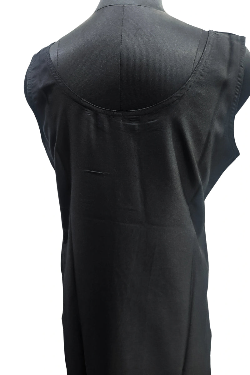 Black Long Slip