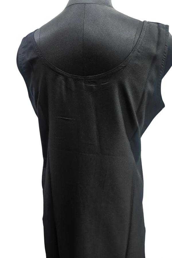 Black Long Slip