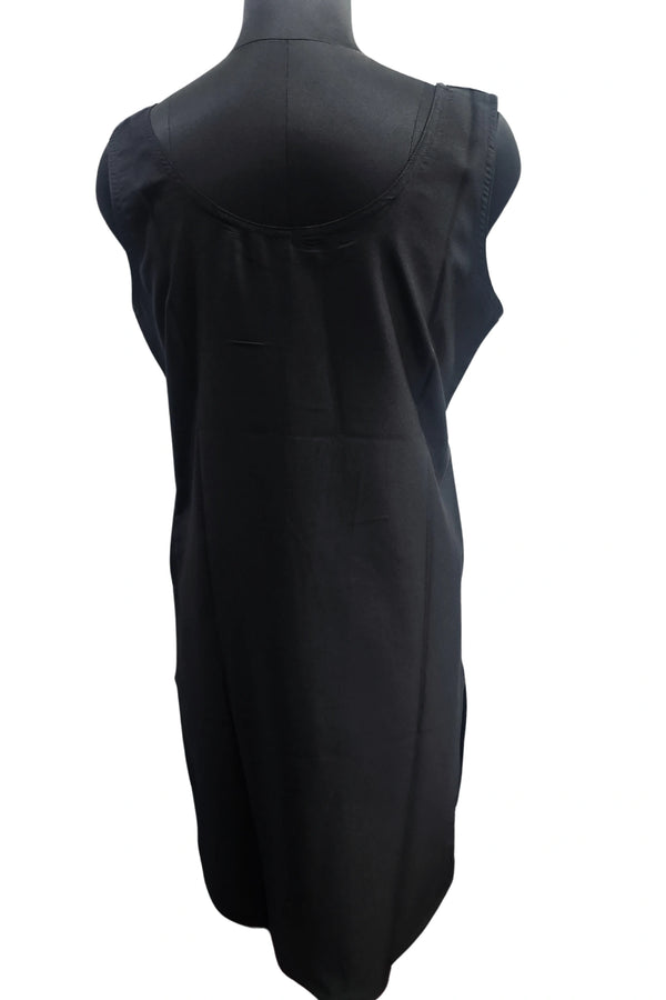 Black Long Slip