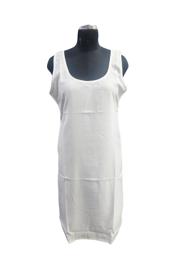 White Long Slip