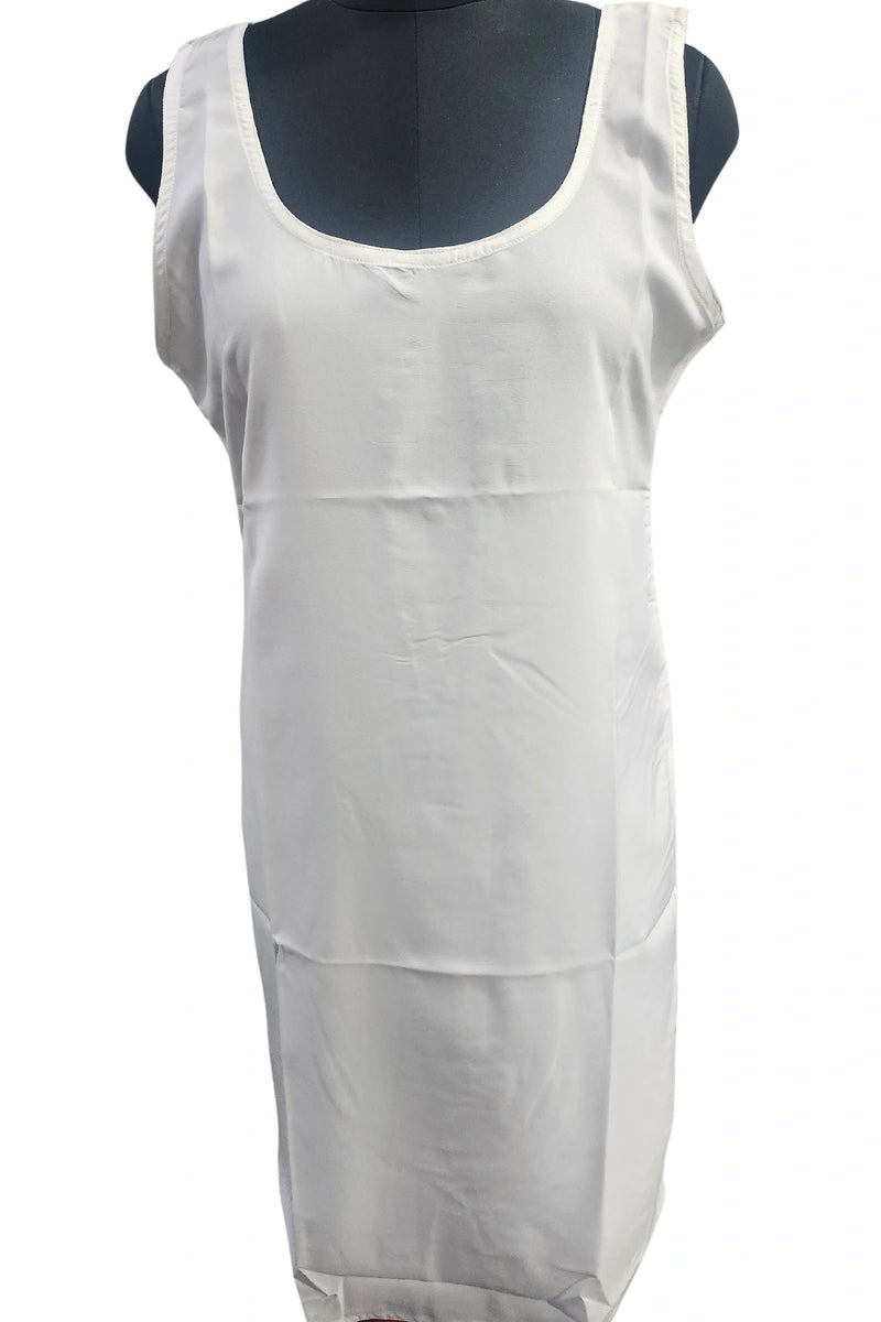 White Long Slip