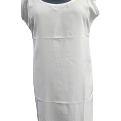 White Long Slip