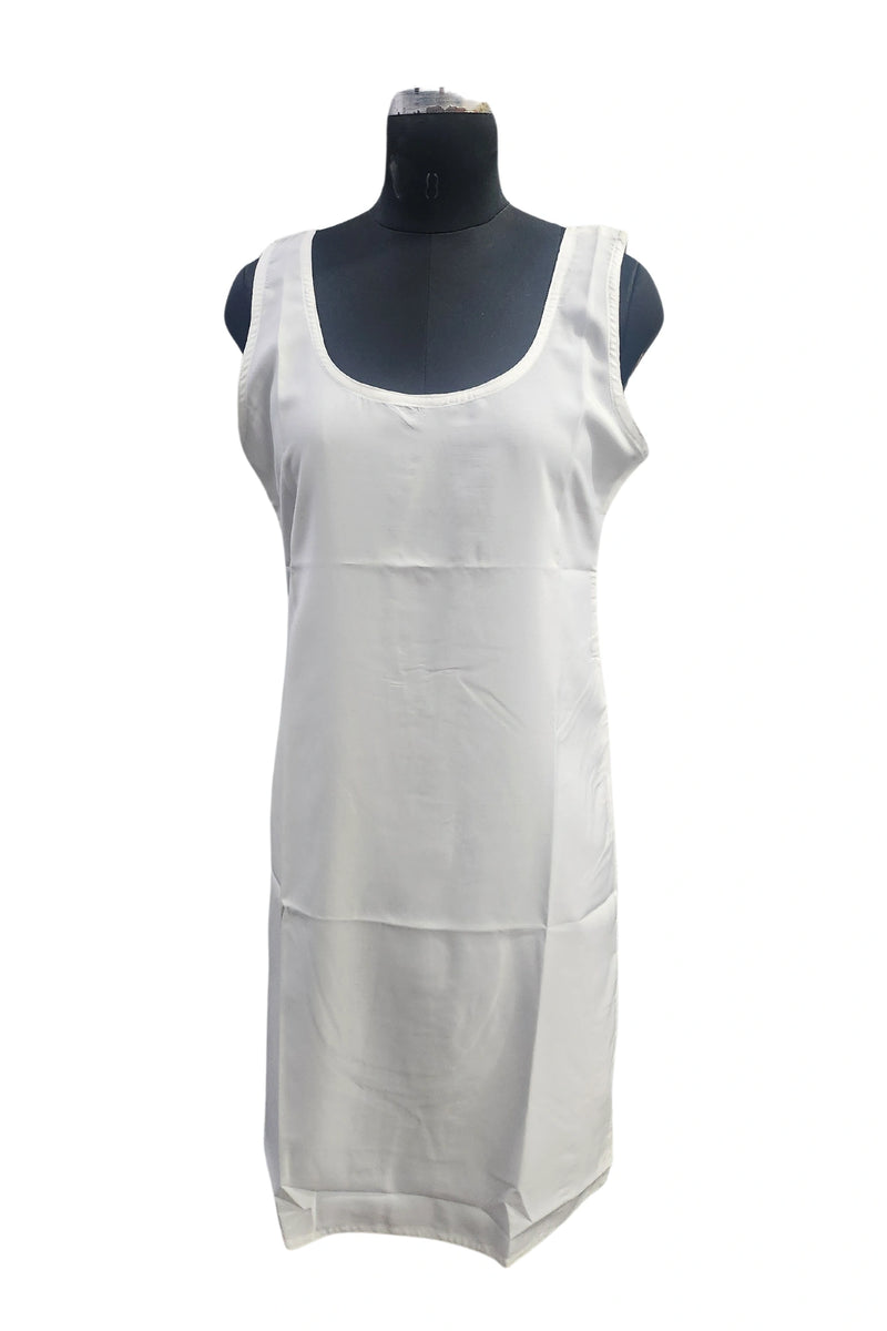 White Long Slip
