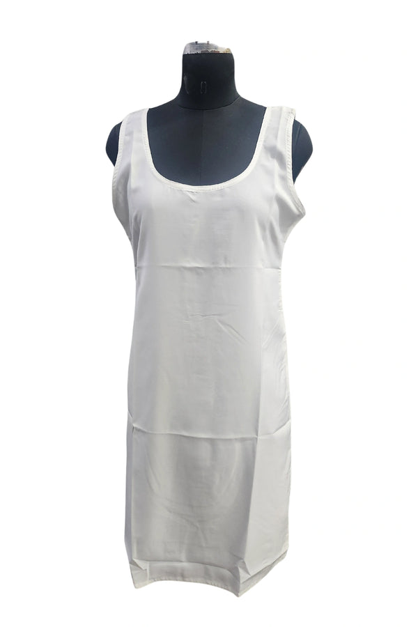 White Long Slip