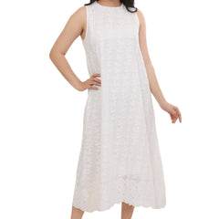 Angel White A Line Dress