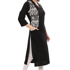 Black Jacket Style Kurta