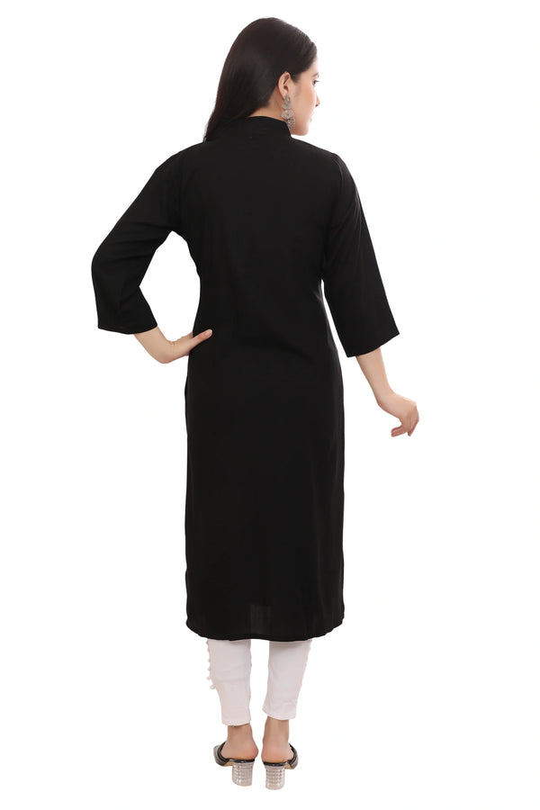 Black Jacket Style Kurta