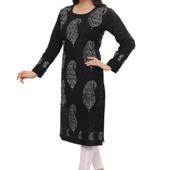 Block Printed  Parsley Pattern Kurta