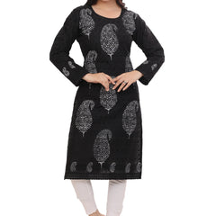 Block Printed  Parsley Pattern Kurta