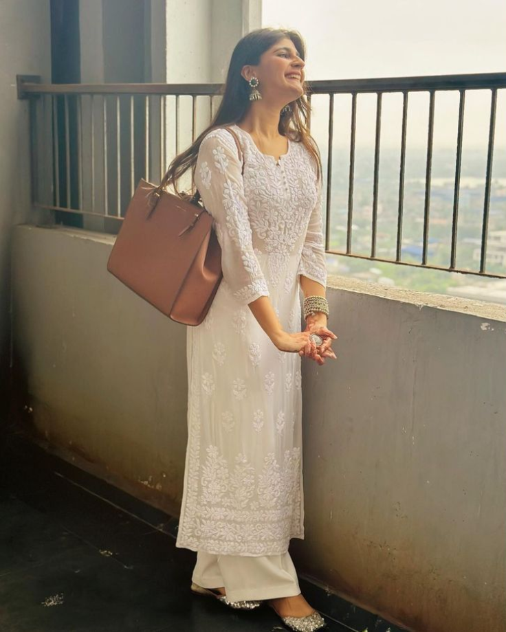 white kurti for women